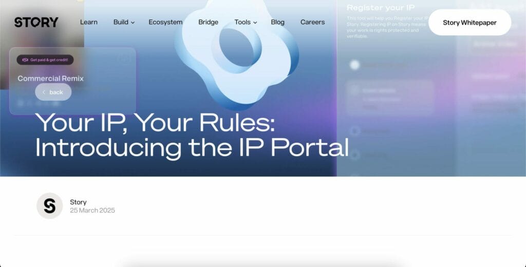 Unlocking IP Potential with Story’s IP Portal Open Beta